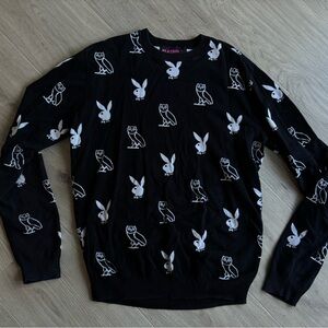 OVO X PLAYBOY Intarsia Sweater
